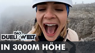 Hazel Brugger vergeht das Lachen allein auf der Bergspitze  Duell um die Welt [upl. by Dranyer286]