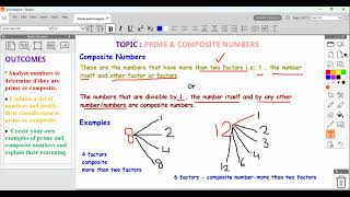 Prime amp Composite Numbers [upl. by Fayette]