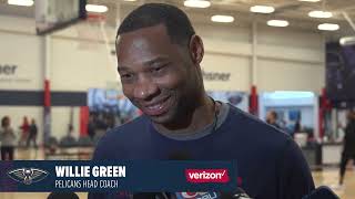 Willie Green on Trey Murphy Pelicans Injuries  New Orleans Pelicans [upl. by Recor494]