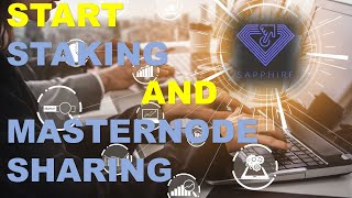 START STAKING amp MASTERNODE SHARING YOUR SAPP COINS  DECENOMY COIN [upl. by Schaaff255]