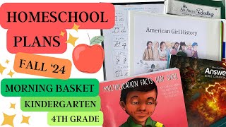 Curriculum choices  4th grade  Kindergarten  morning basket  group subjects [upl. by Bierman220]