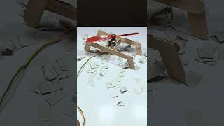 How to make 1 motor drone  helicopter with motor motor drone shorts [upl. by Liesa]