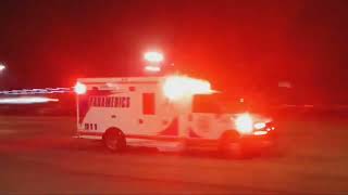 Moose Jaw ems 2149 responding [upl. by Raffin]