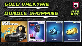 Asphalt 9  GOLD Valkyrie amp Bundle Shopping  RTG 651 [upl. by Jewett]