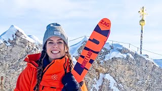 Skifahren an der Zugspitze Das schneesicherste Skigebiet in Deutschland [upl. by Blasius]