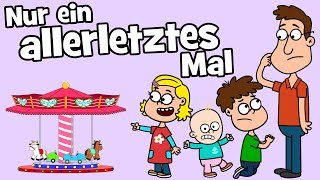 ♪ ♪ Kinderlied Mitmachlied  Unterhaltung  Nur ein allerletztes Mal  Hurra Kinderlieder [upl. by Fawcette]