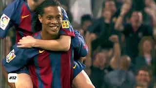 Day 12  Messi 12th goal  Barcelona vs Albacete 512005 [upl. by Kaye]