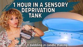 I Tried a Sensory Deprivation Tank  Pros and Cons of Float Therapy  Dabbles and Babbles [upl. by Lexis571]