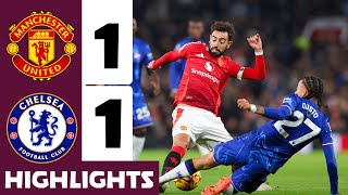 man united 11 chelsea  Goals amp Extended Highlights  premier league 20242025 [upl. by Eceryt]