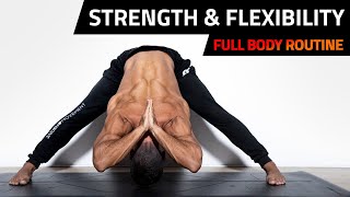 Yoga For Calisthenics Athletes  Strength Flexibility amp Stability Routine Follow Along ALL LEVELS [upl. by Gilletta114]