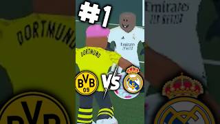 BVB Vs RMA HIGHLIGHTS  PART 1 dullahandylan roblox football footballshorts soccer vf2 [upl. by Evslin553]