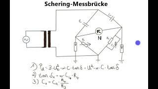 Schering  Messbrücke Versuchsdurchführung elektrotechnikbasis123 [upl. by Aisenat106]