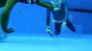 Underwater Hockey Freestyle II [upl. by Ashbey]