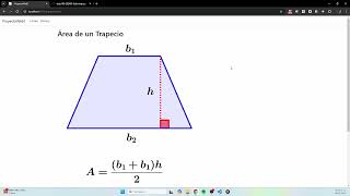 Proyecto de Áreas y Perímetros pt 7 [upl. by Ninahs]