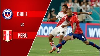 Chile 0  3 Perú  Amistoso 2018 [upl. by Xela]