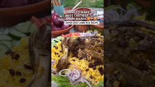 yummy lamb rice recipe easyrecipe lamb ytshorts food [upl. by Honeyman]