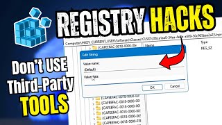 10 Registry TWEAKS Every Windows USER Needs to KNOW in 2024 [upl. by Arerrac]