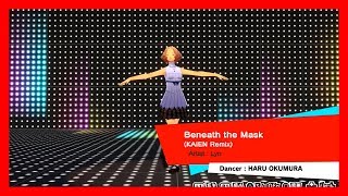 Persona 5 Dancing Star Night JP  Beneath the Mask KAIEN Remix Choreography 【P5D】 [upl. by Sherl]