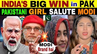 MODI FEAR IN PAKISTAN  INDIA VS PAK FIGHT IN UN  PAK GIRL REACTION [upl. by Aruasor]