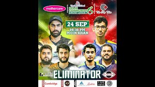 Delhi Community Cricket League Season 6  Eliminator  Rajby Industries Vs Eyeland [upl. by Norym]