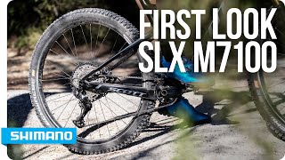 First look SLX M7100  SHIMANO [upl. by Aihcsrop]