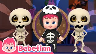 1hour ☠️ Chumbala Cachumbala Bebefinn Skeleton DanceㅣHalloween Songs for Kids [upl. by Axia17]