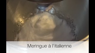 Meringue à litalienne [upl. by Nahor160]