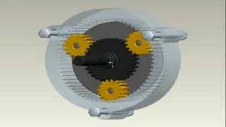 Planetary Gearbox Animation [upl. by Danielson635]