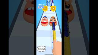 Finger Runner 3D Game  Finger in the Nose 32 Shorts Viral Funny games gameplay gameshorts [upl. by Siffre]