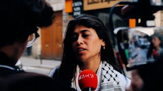 En Jordanie la député européenne insoumise Rima Hassan présente dans une manifestation proHamas [upl. by Nivad815]