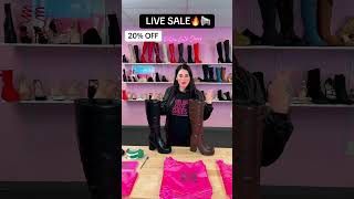 LIVE SALE🔥📢 20 OFF🥳 onlinecuteshoes viral tiktokshop bestsellers live [upl. by Ettessil]