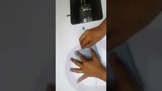 Diy fingerless gloves  gloves  viral YouTube shorts [upl. by Allemap]