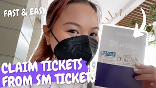 How to Claim Your Tickets from SM TICKETS  Kye Sees [upl. by Wsan568]