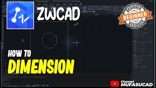 ZWCAD How To Dimension [upl. by Henke]