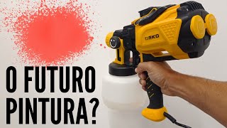 CONHEÇA A PISTOLA DE PINTURA  Será o Futuro da Pintura [upl. by Kandy915]