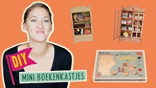 Knutselen amp DIY  Boekenkastje  Muizenhuis Meubelkit [upl. by Nnylamme751]