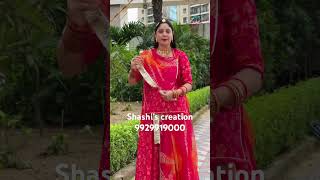 Beautiful modaal silk suit with pure shibori Odhana [upl. by Leola626]