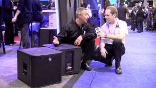 ElectroVoice ZXA1Sub 12quot Subwoofer First Look at NAMM 2012 with IDJNOWCOM [upl. by Banyaz]