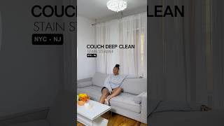 Couch DEEP Clean  Stain Steamer [upl. by Afra]