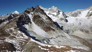 Autumn drone views of Zermatt and the Matterhorn in Switzerland [upl. by Adnahs795]