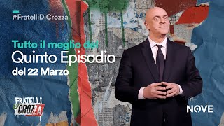 Il Meglio del Quinto Episodio  Fratelli di Crozza [upl. by Avahc]