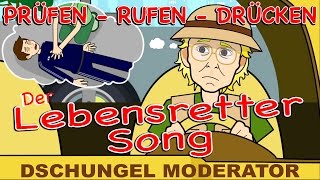 Prüfen Rufen Drücken  110 Offizieller Lebensretter Song  Der HON Klartext [upl. by Neeroc849]