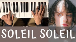 Piano facile  Pomme  Soleil soleil Tutorial [upl. by Sabrina]