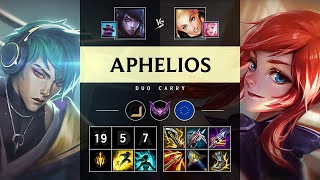 Aphelios ADC vs Lux Triple Kill Legendary  EUW Master Patch 1420 [upl. by Novihc]