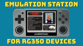 Guide EmulationStation frontend on RG350 devices [upl. by Nnov]