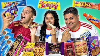 Calificando DULCES VENEZOLANOS  ft PastorEmilioBlanco HariBlanco [upl. by Nahraf]