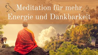 EPISCHE MEDITATION  für mehr Energie Dankbarkeit und Kraft am Morgen [upl. by Beckett]