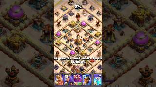 Easy 3 Star l Clash of Clans shorts short thesoncoc clashofclans gaming games coc townhall16 [upl. by Edna]