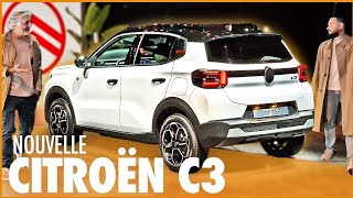 Nouvelle CITROËN C3 🇫🇷 Enfin une petite voiture ABORDABLE  20 000 Euros ou 100€mois 😯 [upl. by Aneeg]