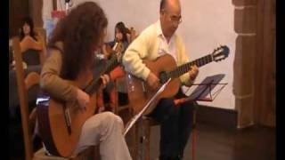 GBIANQUI PIÑERO Vidala Guitar duet  Fabienne Durruty amp Takashi Iwagami [upl. by Sheffield]